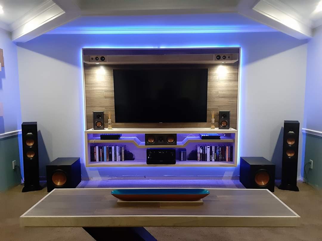 Custom Carpentry Home Theater Harrisburg NC