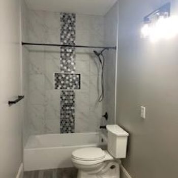 Bathroom Renovation - Tile wall